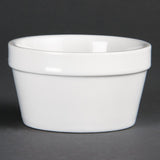 Olympia Whiteware Mediterranean Ramekins White 95mm (6 Pack)