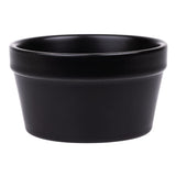 Olympia Mediterranean Ramekins Black 95mm (6 Pack)