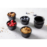 Olympia Mediterranean Ramekins Black 95mm (6 Pack)