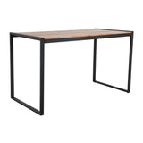 Bolero Steel and Acacia Industrial Bar Table 1800x900mm