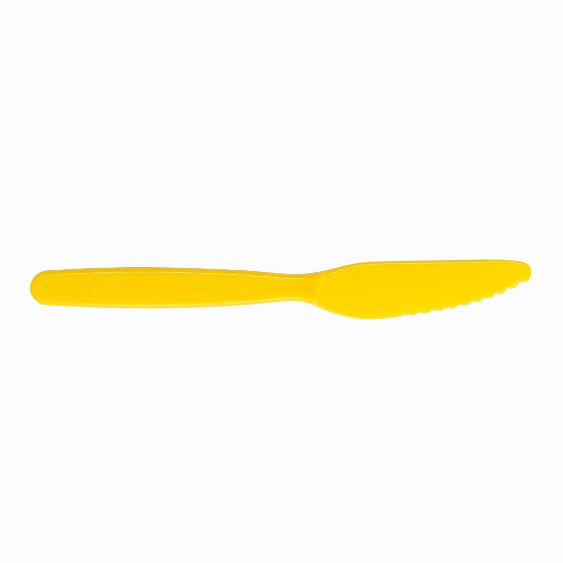 Olympia Kristallon Polypropylene Knife Yellow (12 Pack)
