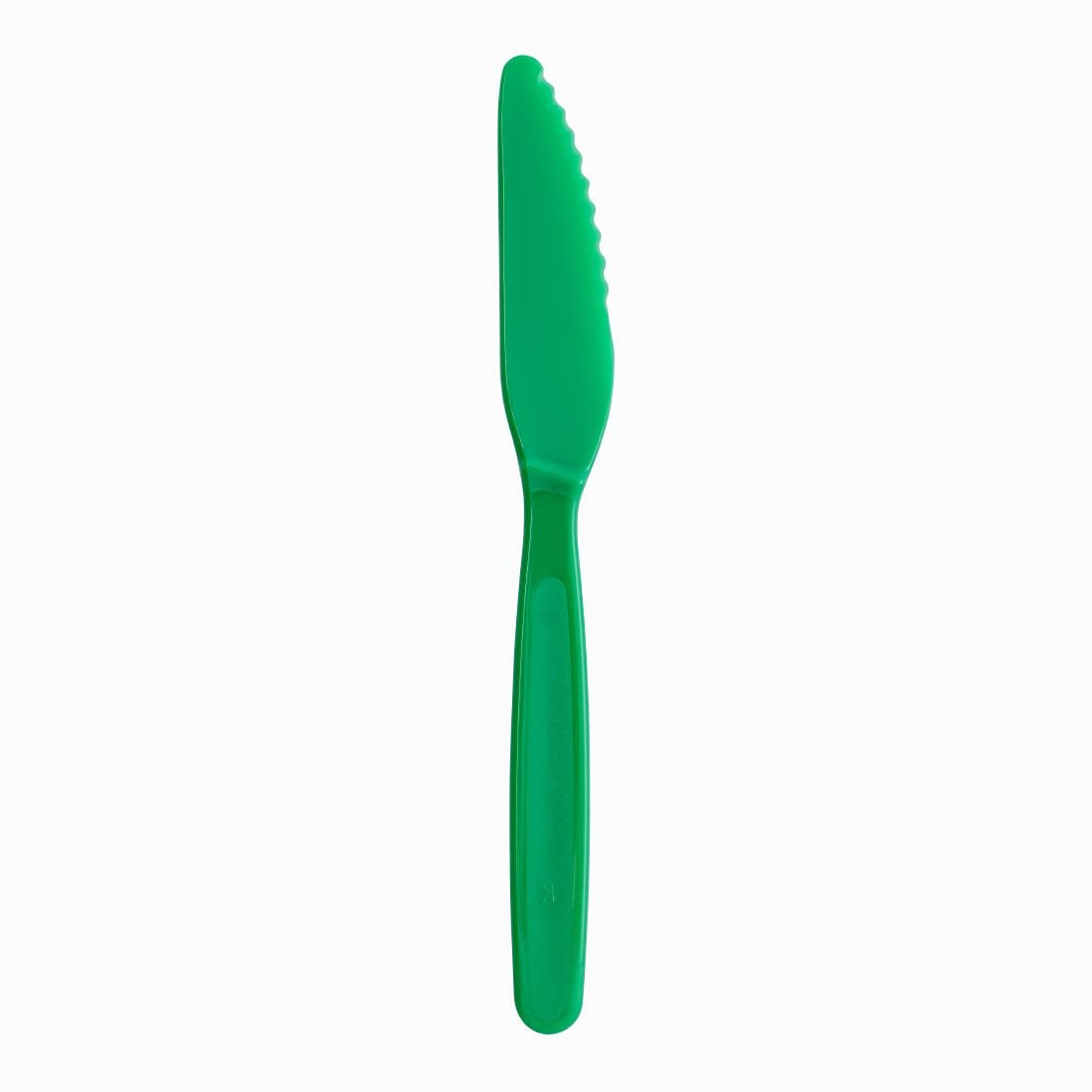 Olympia Kristallon Polypropylene Knife Green (12 Pack)