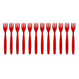 Olympia Kristallon Polypropylene Forks Red (12 Pack)