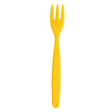 Olympia Kristallon Polypropylene Forks Yellow (12 Pack)