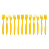Olympia Kristallon Polypropylene Forks Yellow (12 Pack)