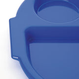 Olympia Kristallon Small Polypropylene Compartment Food Trays Blue 321mm