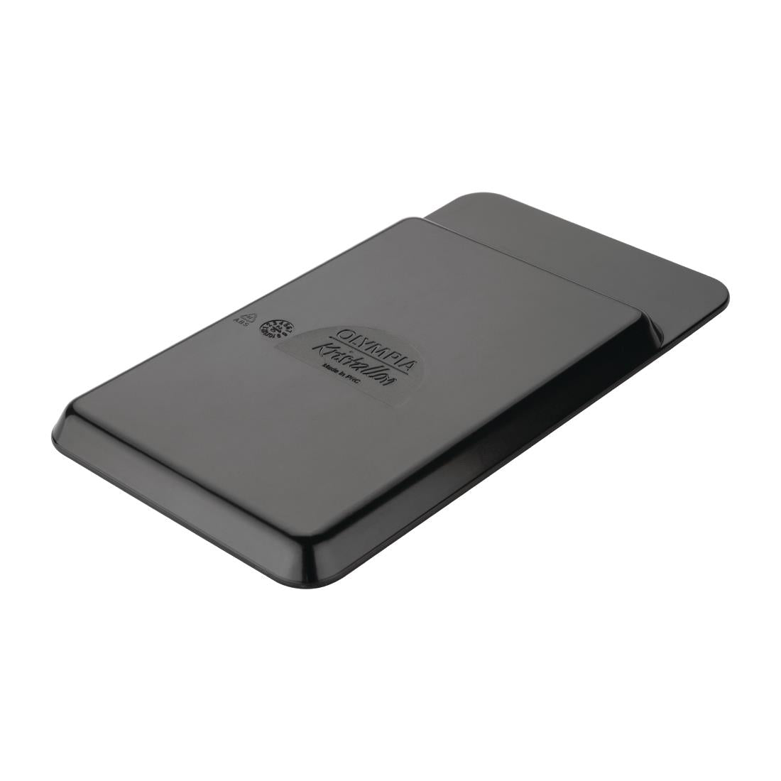 Olympia Black Plastic Tip Tray