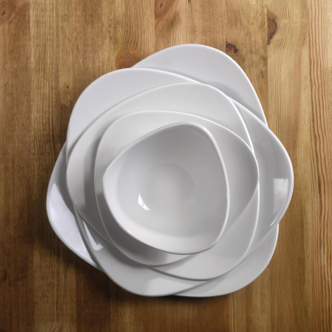 Churchill Lotus Triangle Bowls 150mm (Pack of 12)