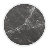 Bolero Fibre Glass Round Table Top Dark Granite Effect 580mm