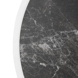 Bolero Fibre Glass Round Table Top Dark Granite Effect 580mm
