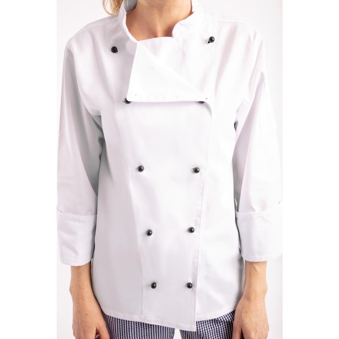 Whites Chicago Unisex Chef Jacket Long Sleeve White XL