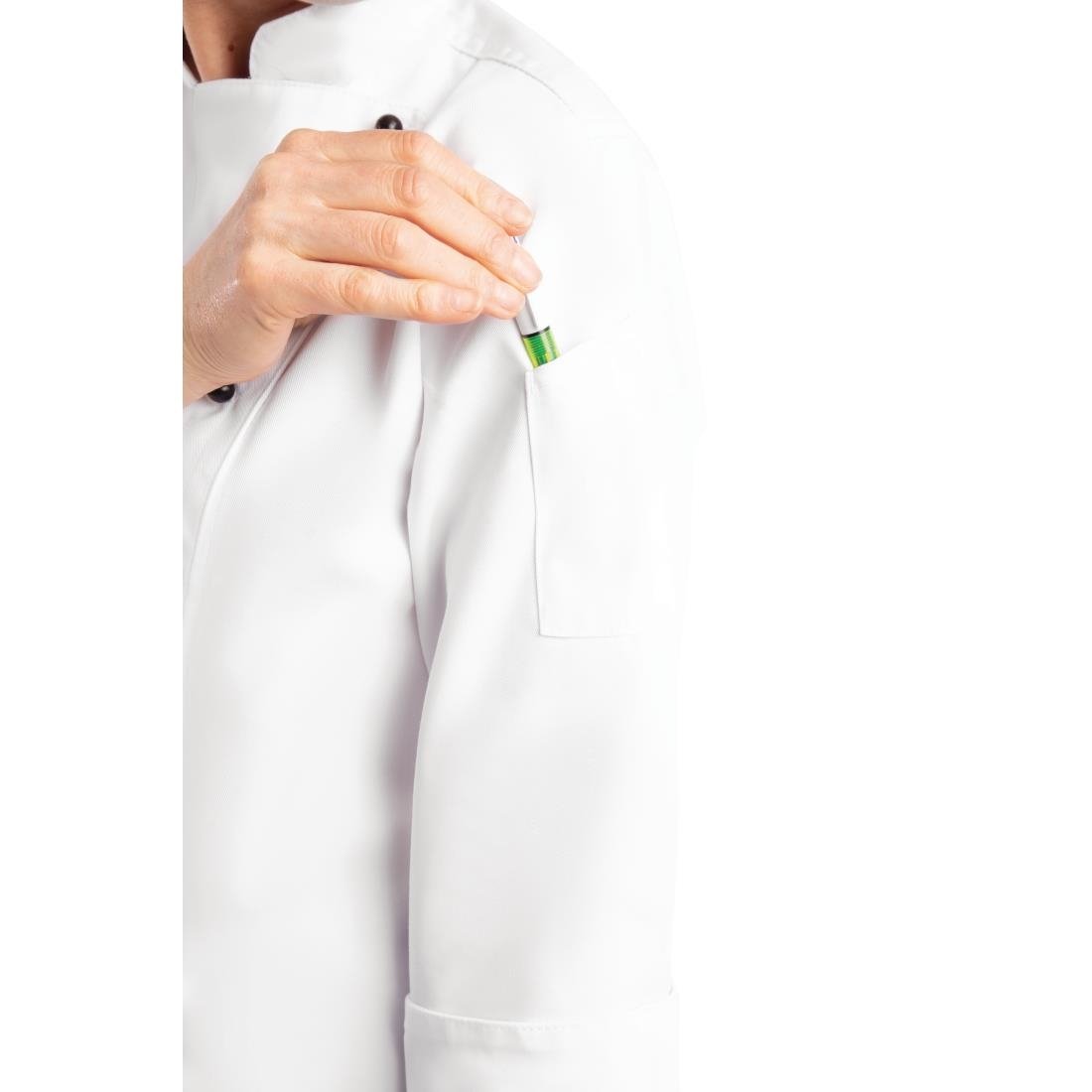Whites Chicago Unisex Chef Jacket Long Sleeve White XL