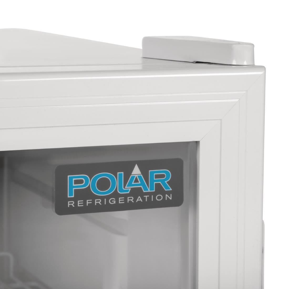 Polar C-Series Countertop Display Fridge White