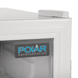 Polar C-Series Countertop Display Fridge White