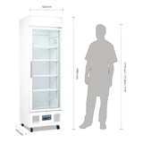 Polar Display Fridge 368Ltr