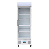 Polar G-Series Upright Display Fridge 368Ltr White