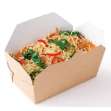 Colpac Recyclable Microwavable Food Boxes Rectangular 985ml (250 pack)