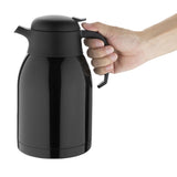 Olympia Vacuum Jug Black 2Ltr