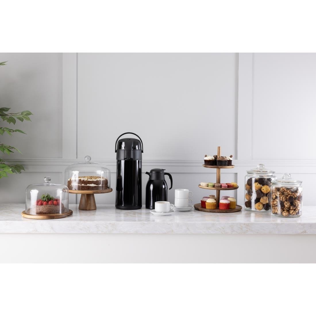 Olympia Glass Cake Stand Dome