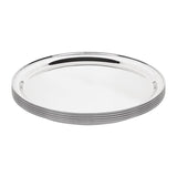 Olympia Stainless Steel Round Service Tray 355mm