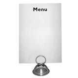 Olympia Ring Menu Card Holder