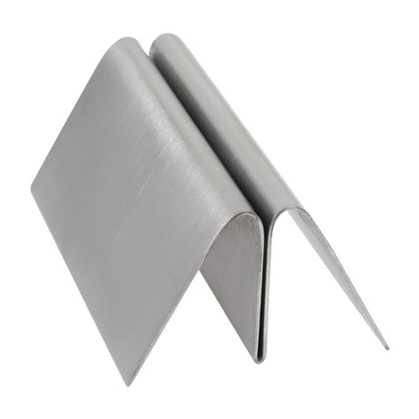 Stainless Steel Menu Holder