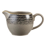 Churchill Studio Prints Homespun Charcoal Black Milk Jug 114ml 4oz (4 Pack)