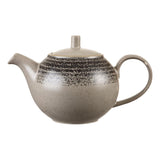 Churchill Studio Prints Homespun Charcoal Black Teapot 426ml (4 Pack)