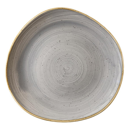 Churchill Stonecast Round Plates Peppercorn Grey 286mm (12 Pack)