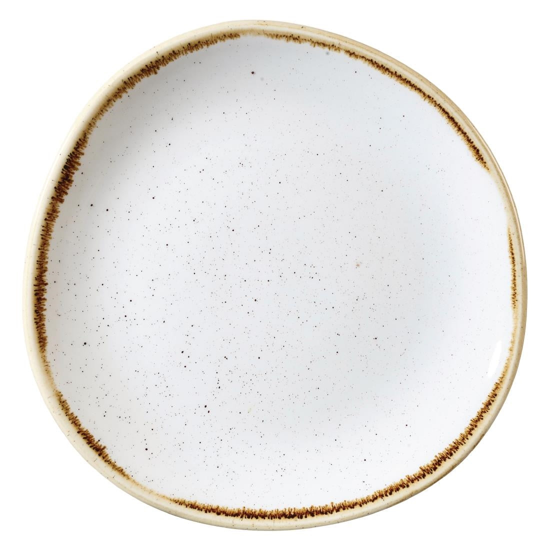 Churchill Stonecast Round Plate Barley White 210mm (12 Pack)
