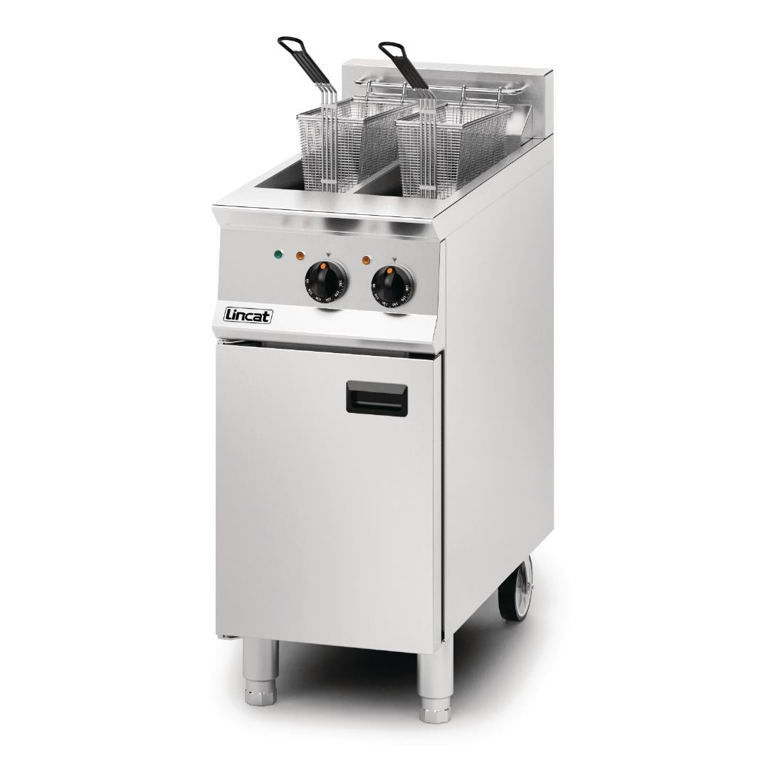 Lincat Opus 800 Twin Tank Twin Basket Free Standing Electric Fryer OE8105