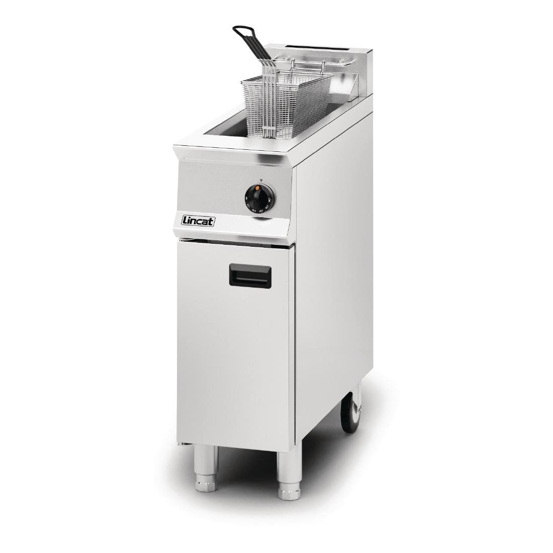 Lincat Opus 800 Single Tank Single Basket Free Standing Natural Gas Fryer OG8110