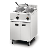 Lincat Opus 800 Twin Tank Twin Basket Free Standing Propane Gas Fryer OG8111