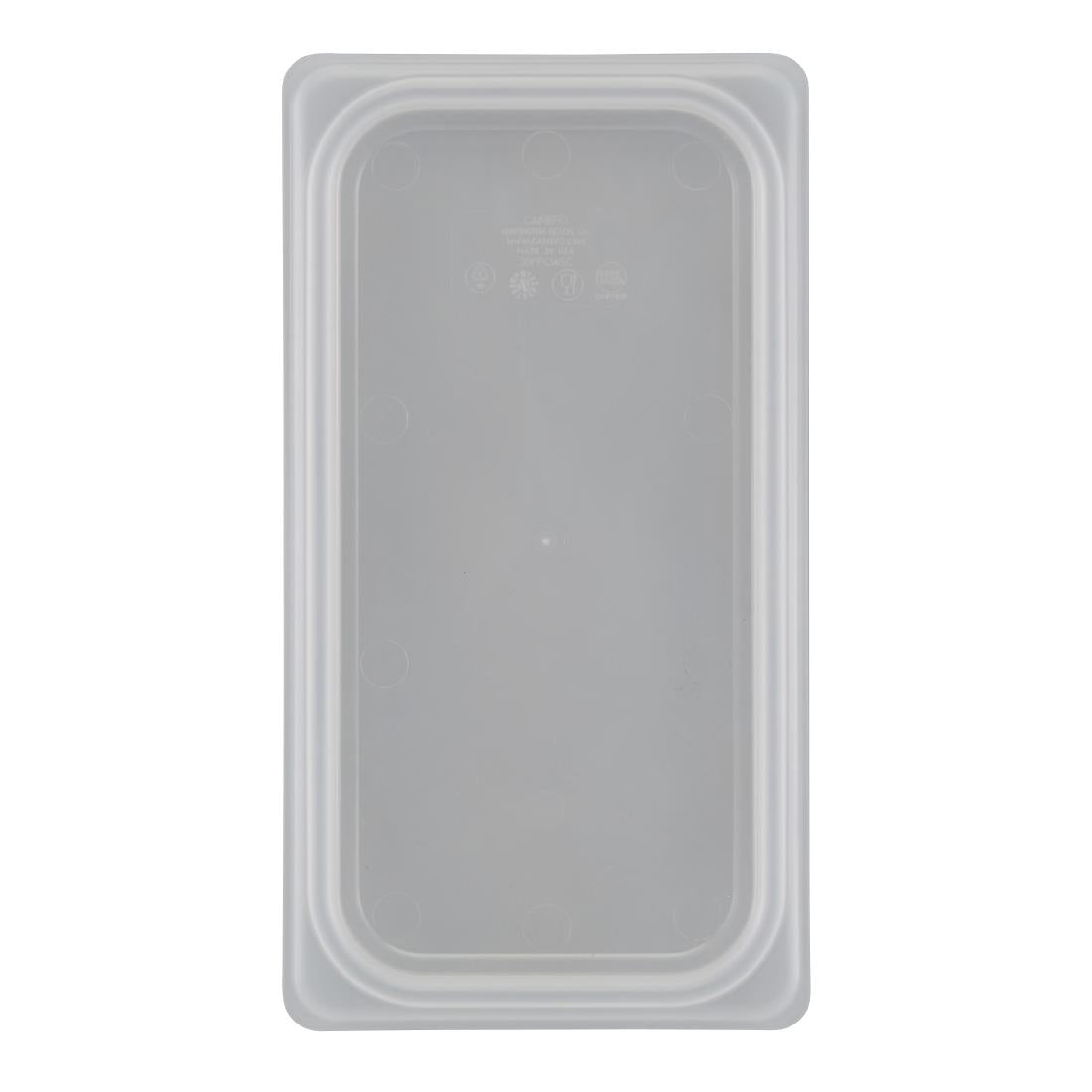 Cambro Safetrak IML Polypropylene White Seal Lid 1/3 GN