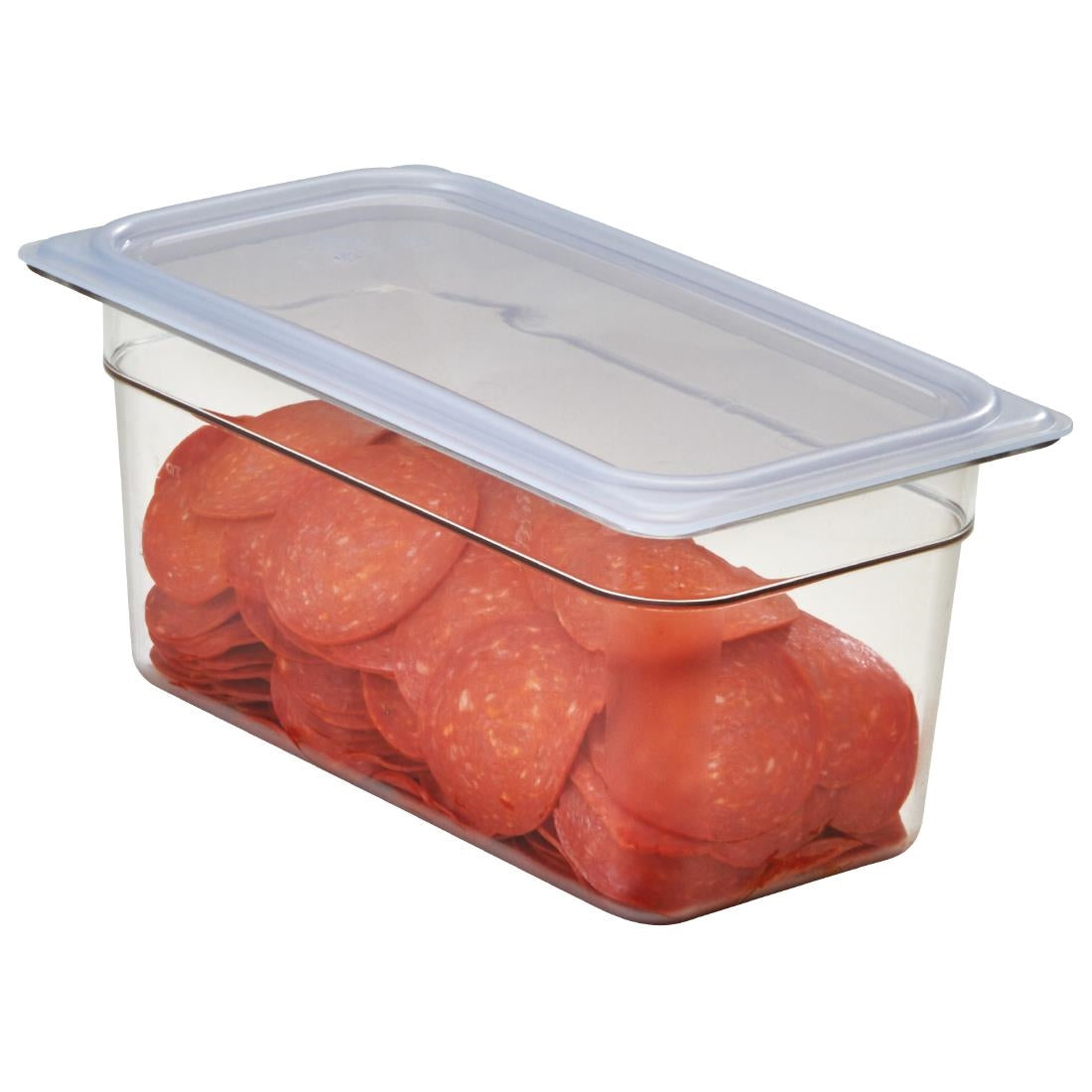 Cambro Safetrak IML Polypropylene White Seal Lid 1/3 GN