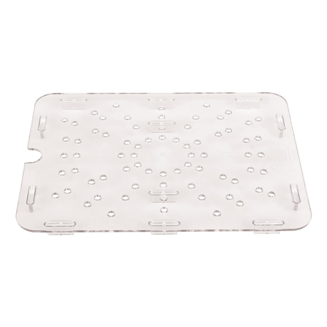 Cambro Polycarbonate 1/2 Gastronorm Tray Drain Shelf