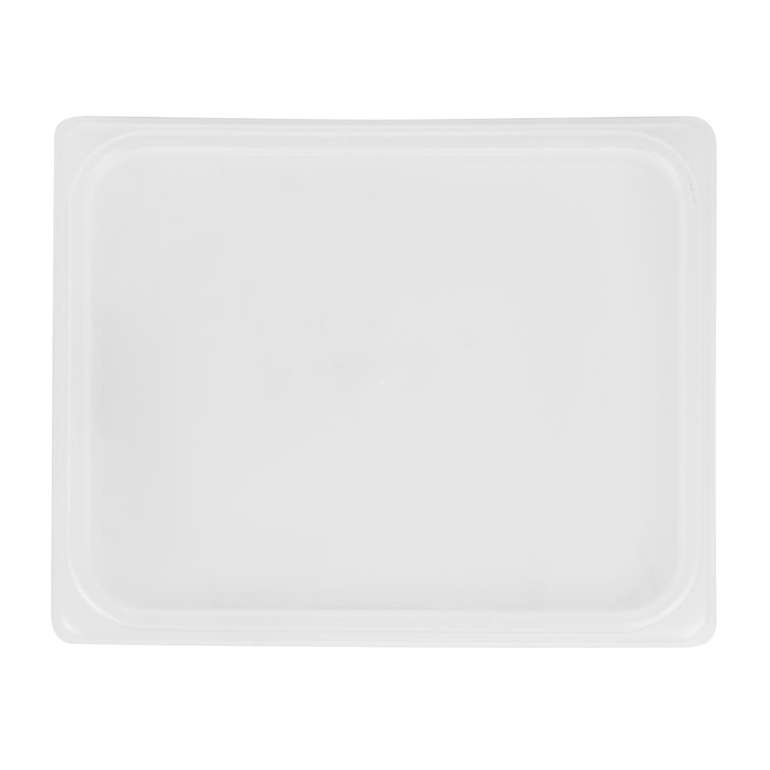 Cambro Safetrak IML Polypropylene Soft Seal Lid Clear 1/2 GN