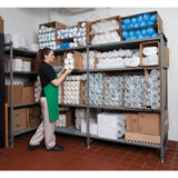 Cambro Camshelving Basics Plus 4 Tier Shelving Starter Unit 1830 x 1375 x 460mm