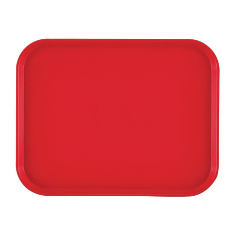 Cambro Polypropylene Fast Food Tray Red 410mm