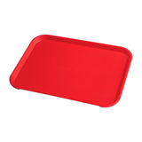 Cambro Polypropylene Fast Food Tray Red 410mm