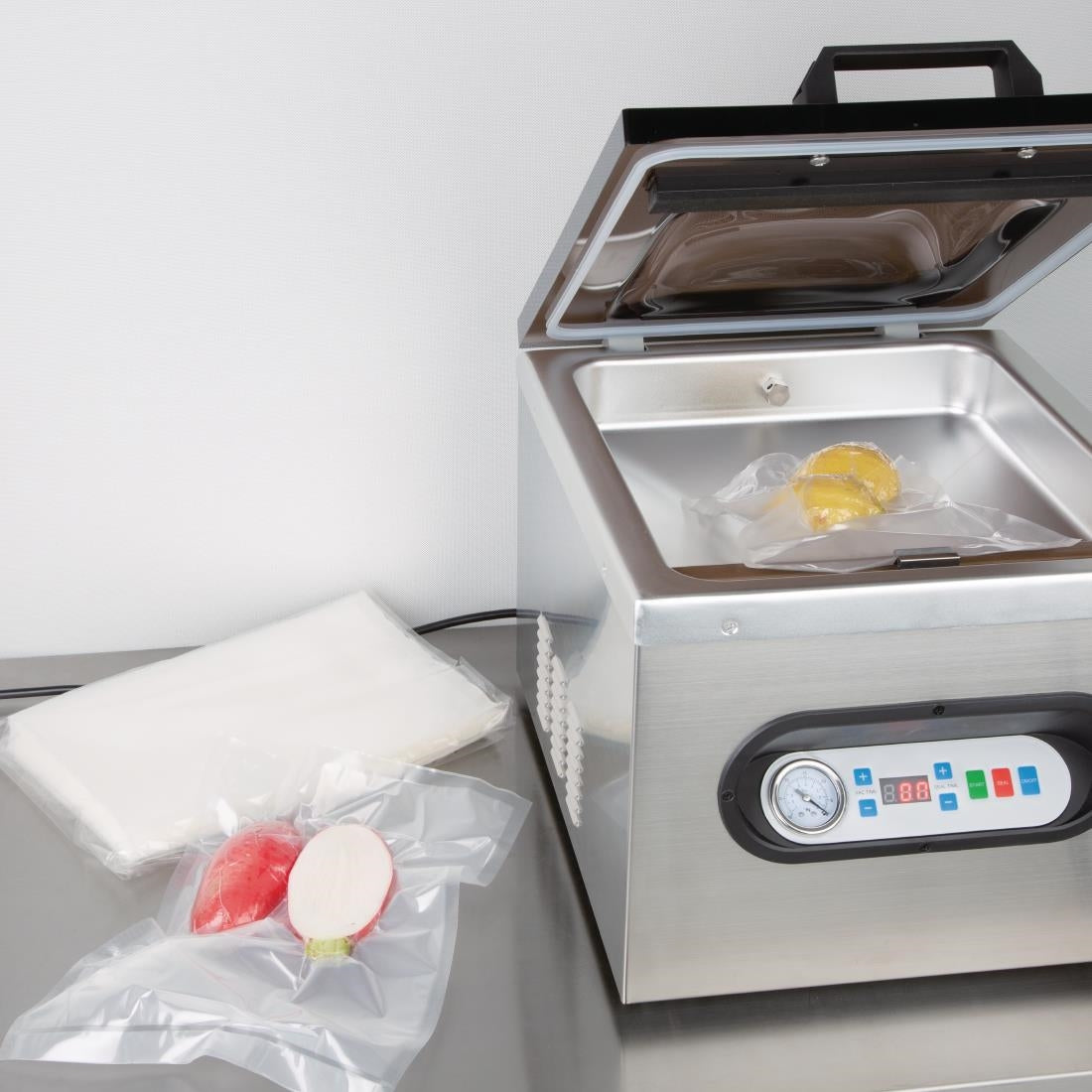 Vogue Vacuum Sealer Bags Embossed 250x350mm (50 Pack)
