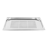 Vogue Stainless Steel Heavy Duty Perforated 1/1 Gastronorm Tray 20mm