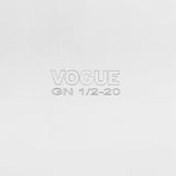 Vogue Heavy Duty Stainless Steel 1/2 Gastronorm Tray 20mm