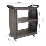 Vogue Polypropylene Mobile Trolley