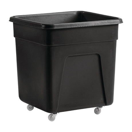 Black Polyethylene Trolley Large 185Ltr 660mm