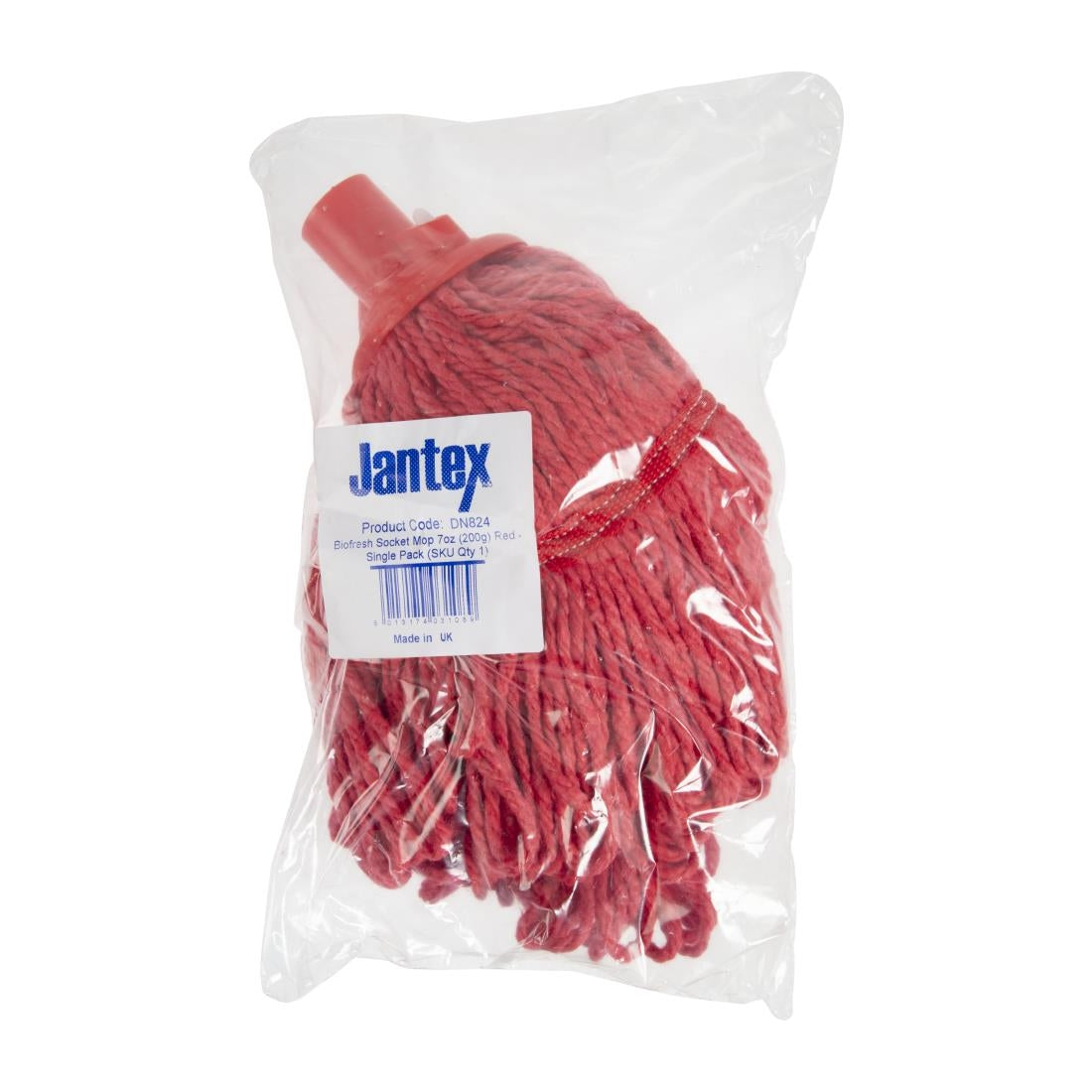 Jantex Bio Fresh Socket Mop Head Red