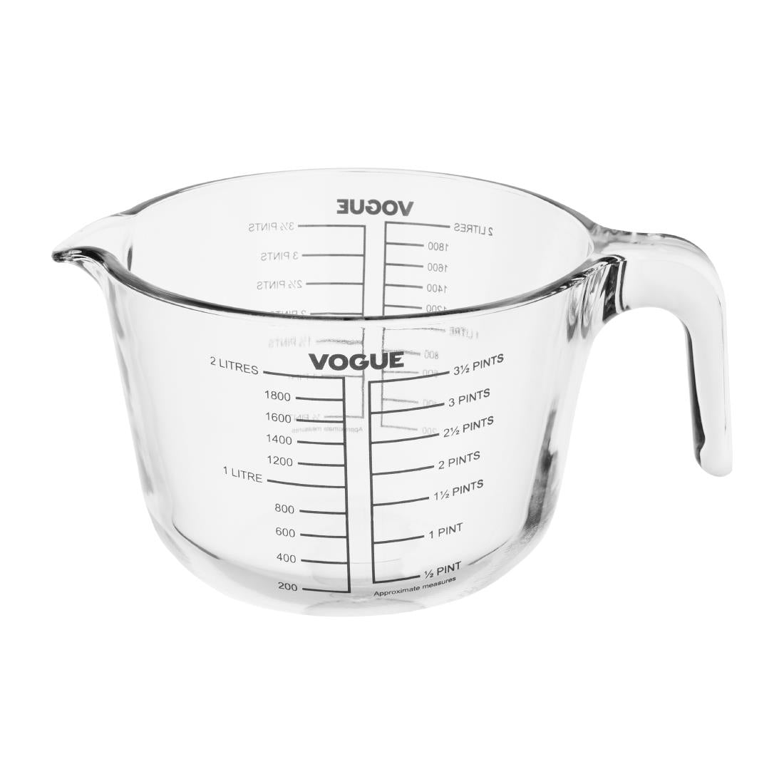 Vogue Glass Measuring Jug 2000ml