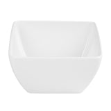 Olympia Kristallon Curved White Melamine Bowl 8"