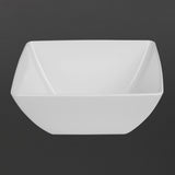 Olympia Kristallon Curved White Melamine Bowl 11"