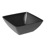 Olympia Kristallon Curved Black Melamine Bowl 11"